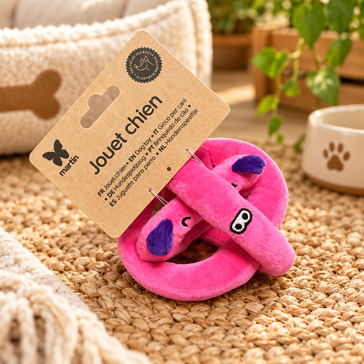 Peluche Bruissante Martin Sellier | Le Dressing du Chien