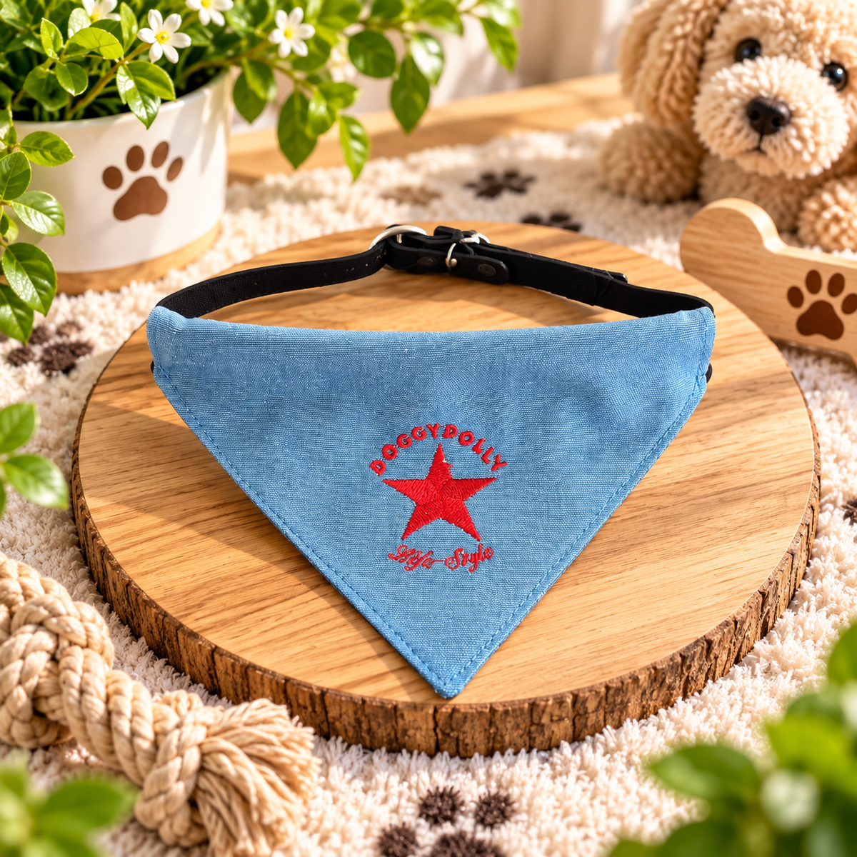 Bandana Fantaisie pour Chien - Doggydolly | Le Dressing du Chien