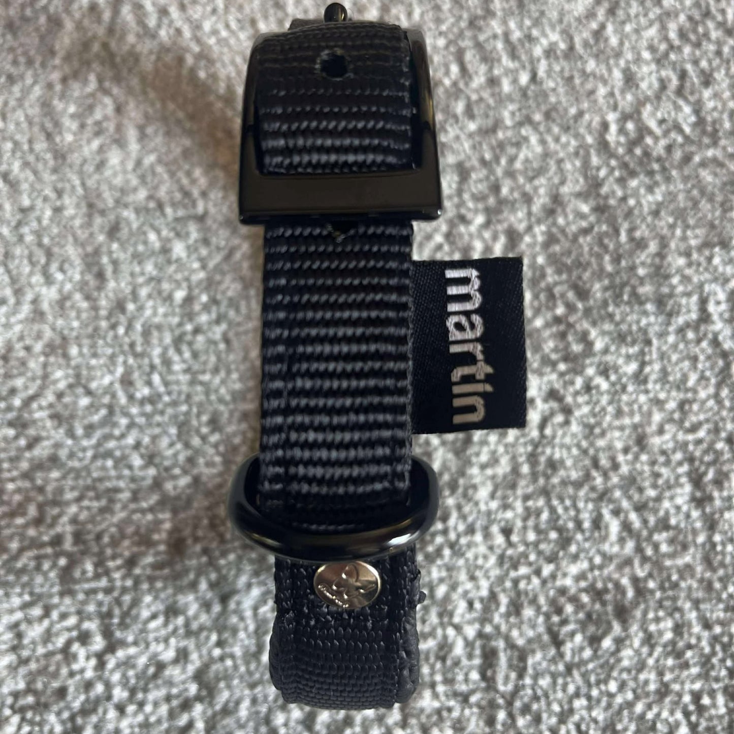 Collier Confort Martin Sellier Noir - Douceur & Maintien Optimal | Le Dressing du Chien