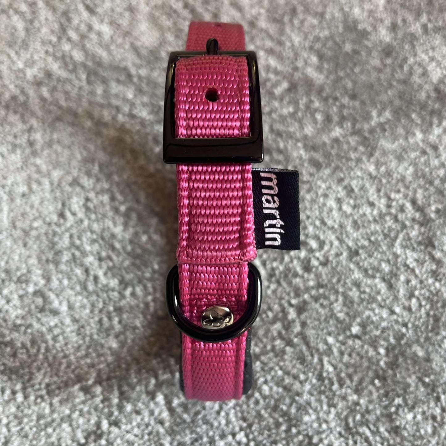 Collier Confort Martin Sellier - Rose - Douceur & Maintien Optimal | Le Dressing du Chien