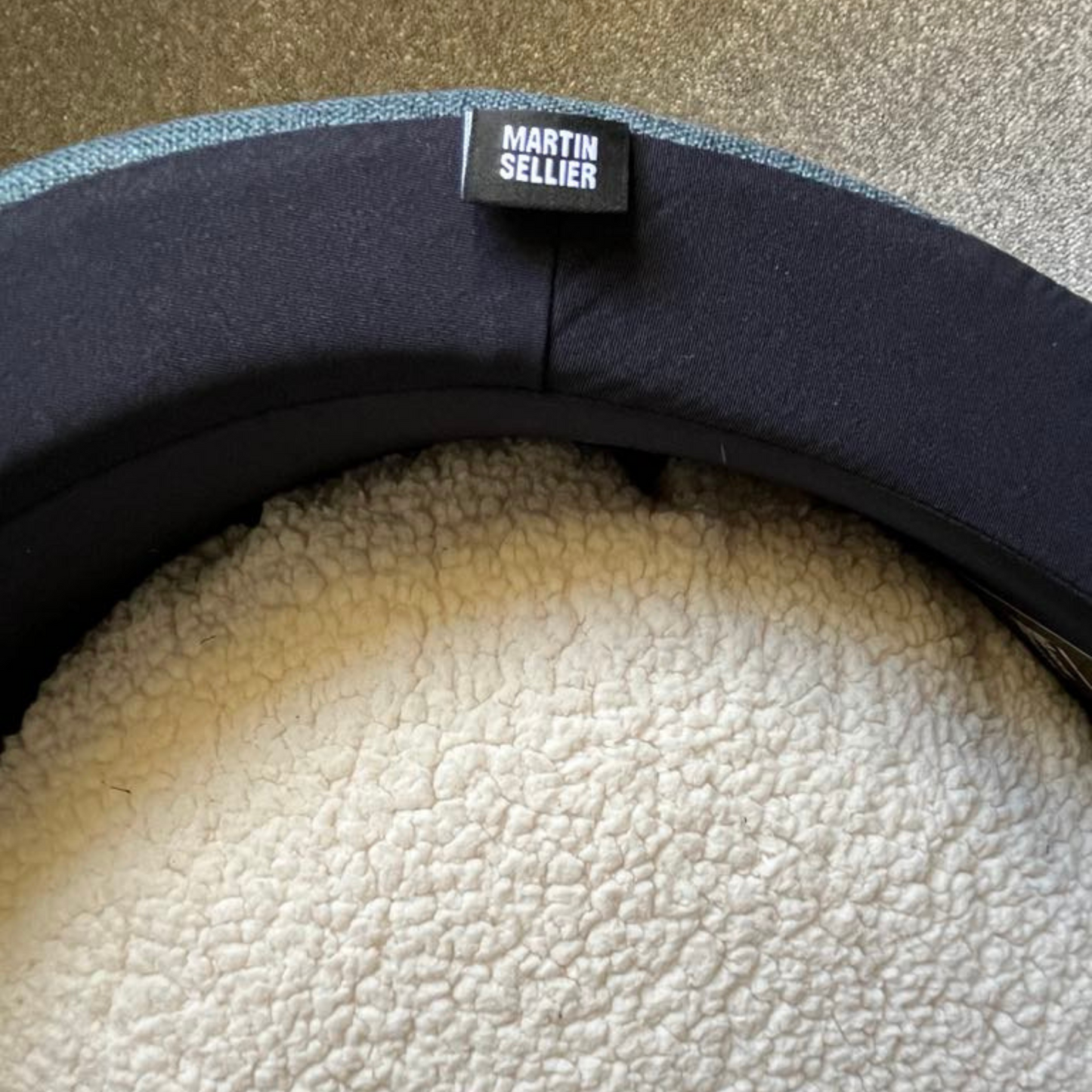 Panier Rond pour Chien avec Housse - Martin Sellier | Le Dressing du chien