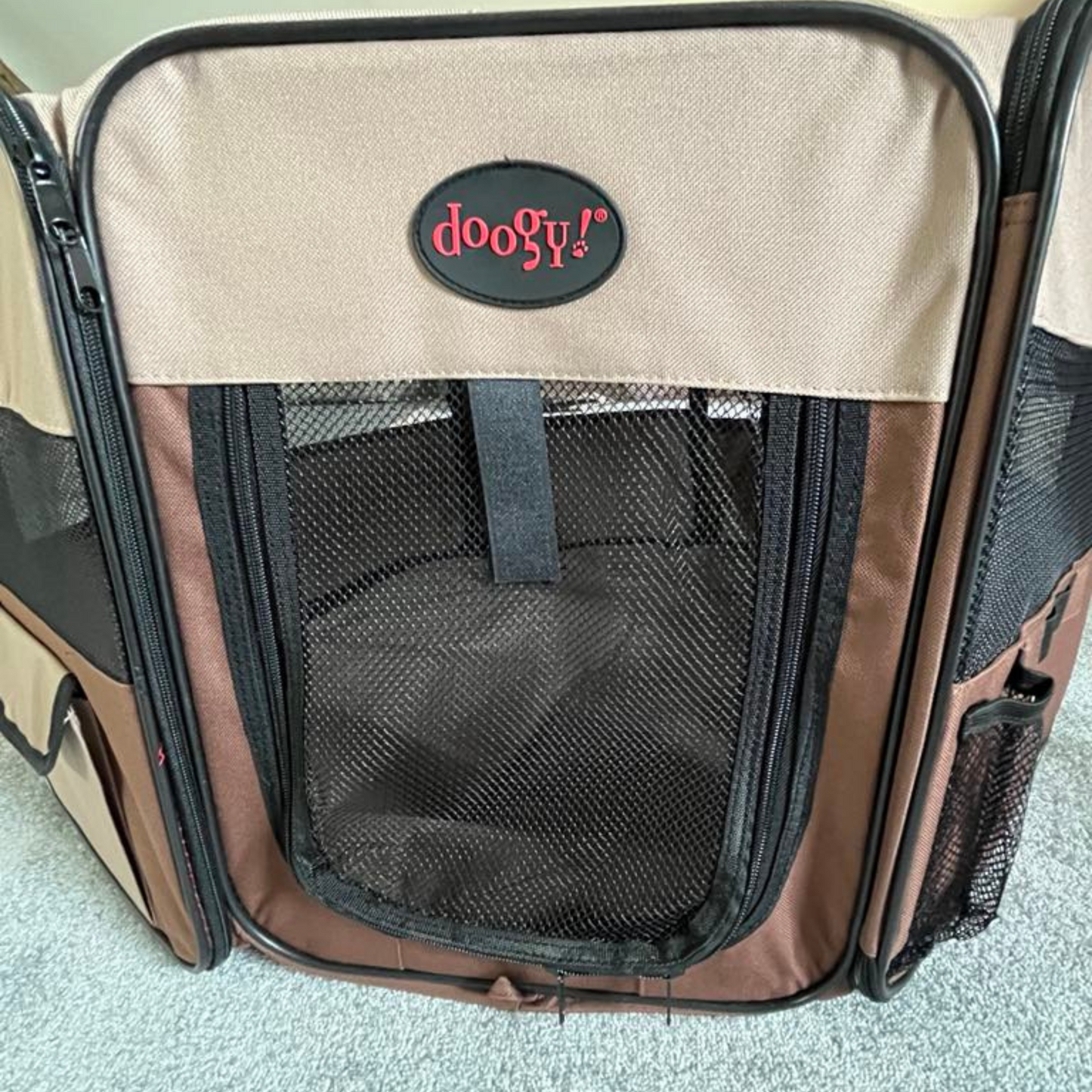 Parc à chiots nylon DOOGY, Diamètre 73 X 37 cm de hauteur