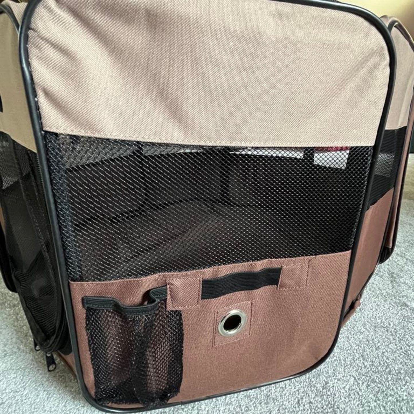 Parc à chiots nylon DOOGY, Diamètre 73 X 37 cm de hauteur