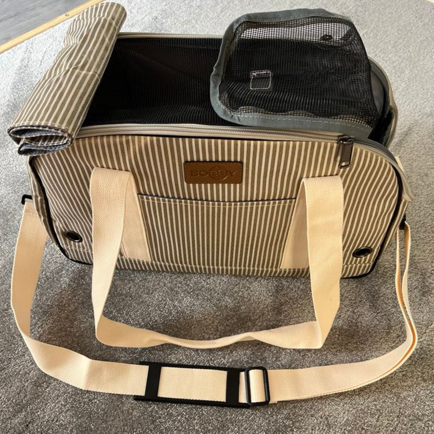 Sac de Transport pour Chien "Bobby" - Chic, Douillet et Pratique | Le Dressing du Chien