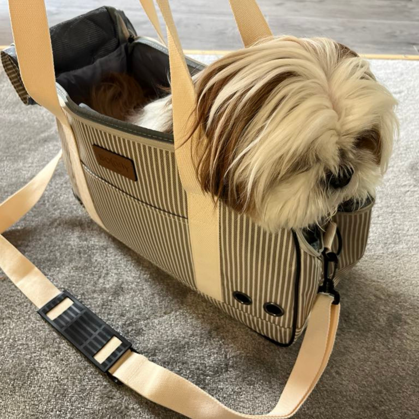 Sac de Transport pour Chien "Bobby" - Chic, Douillet et Pratique | Le Dressing du Chien