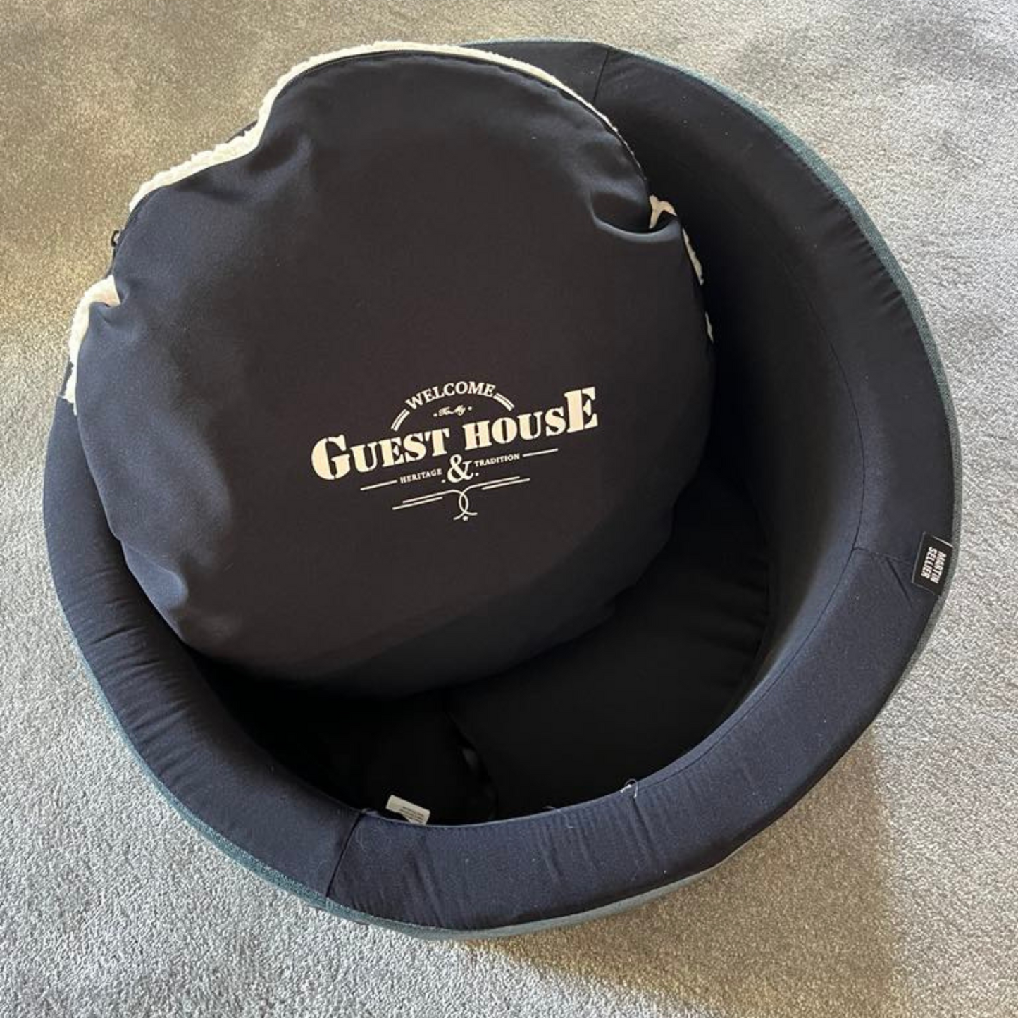Panier Rond pour Chien avec Housse - Martin Sellier | Le Dressing du chien