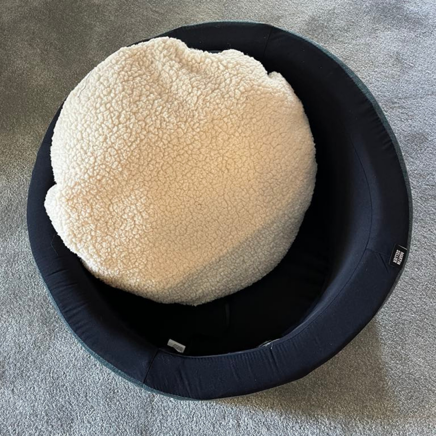 Panier Rond pour Chien avec Housse - Martin Sellier | Le Dressing du chien