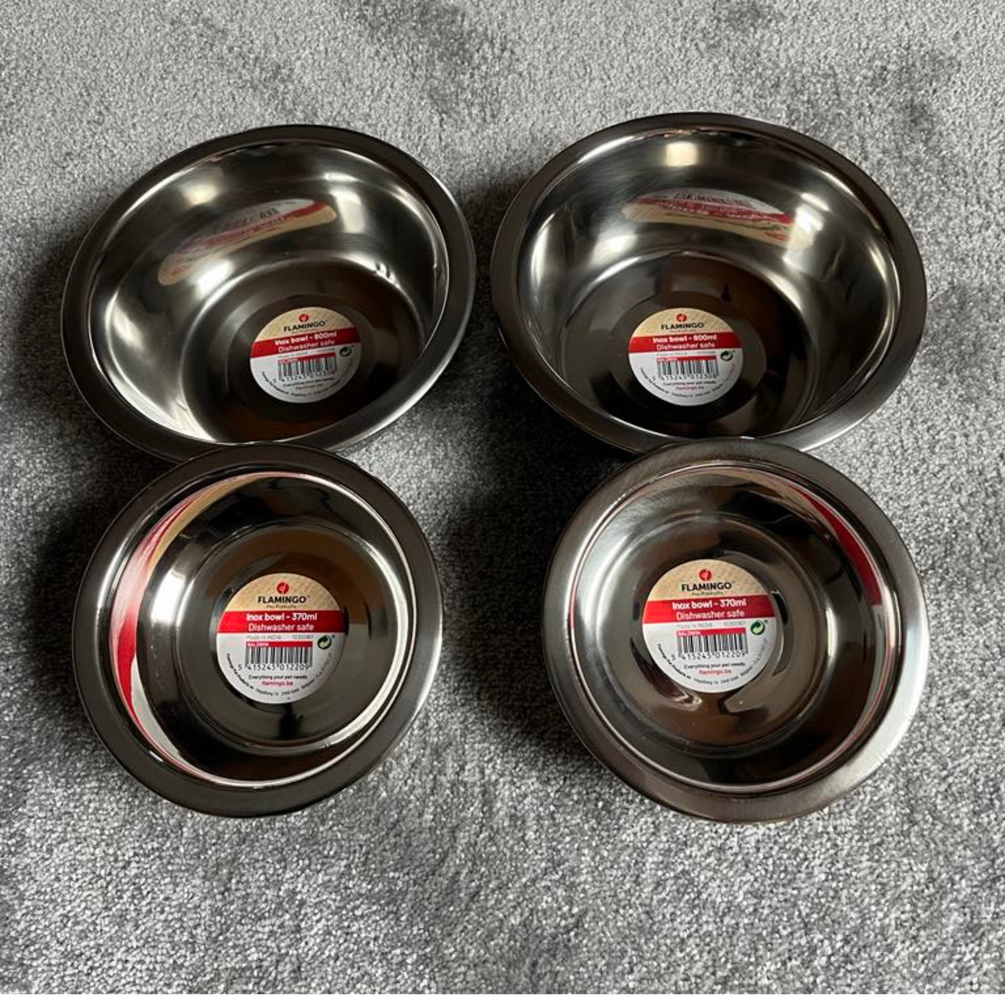 Gamelle Inox pour Chien - Solide, Hygiénique & Élégante | Le Dressing du Chien