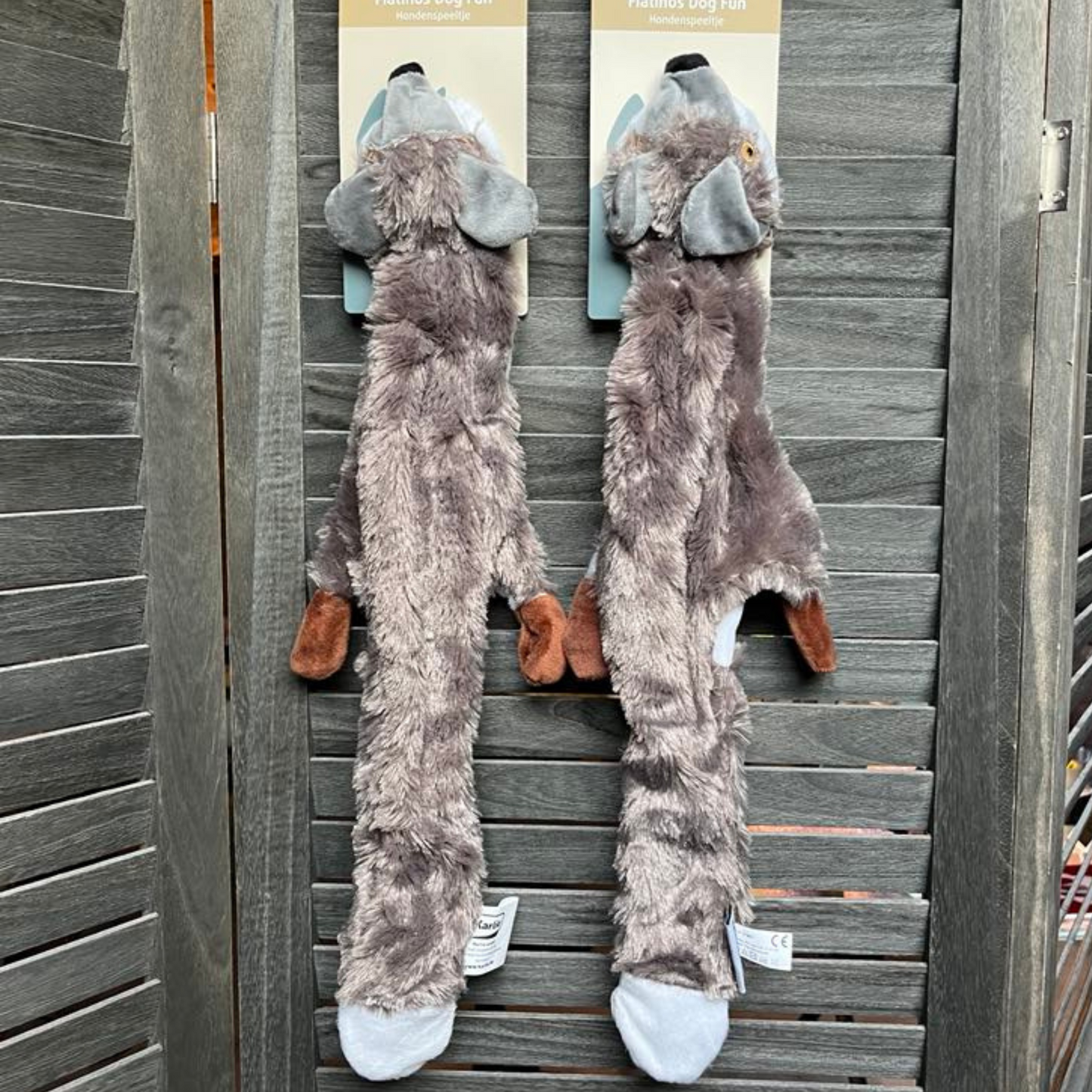 Peluche Marron Sonore pour Chien - Jouet Interactif & Résistant | Le Dressing du Chien