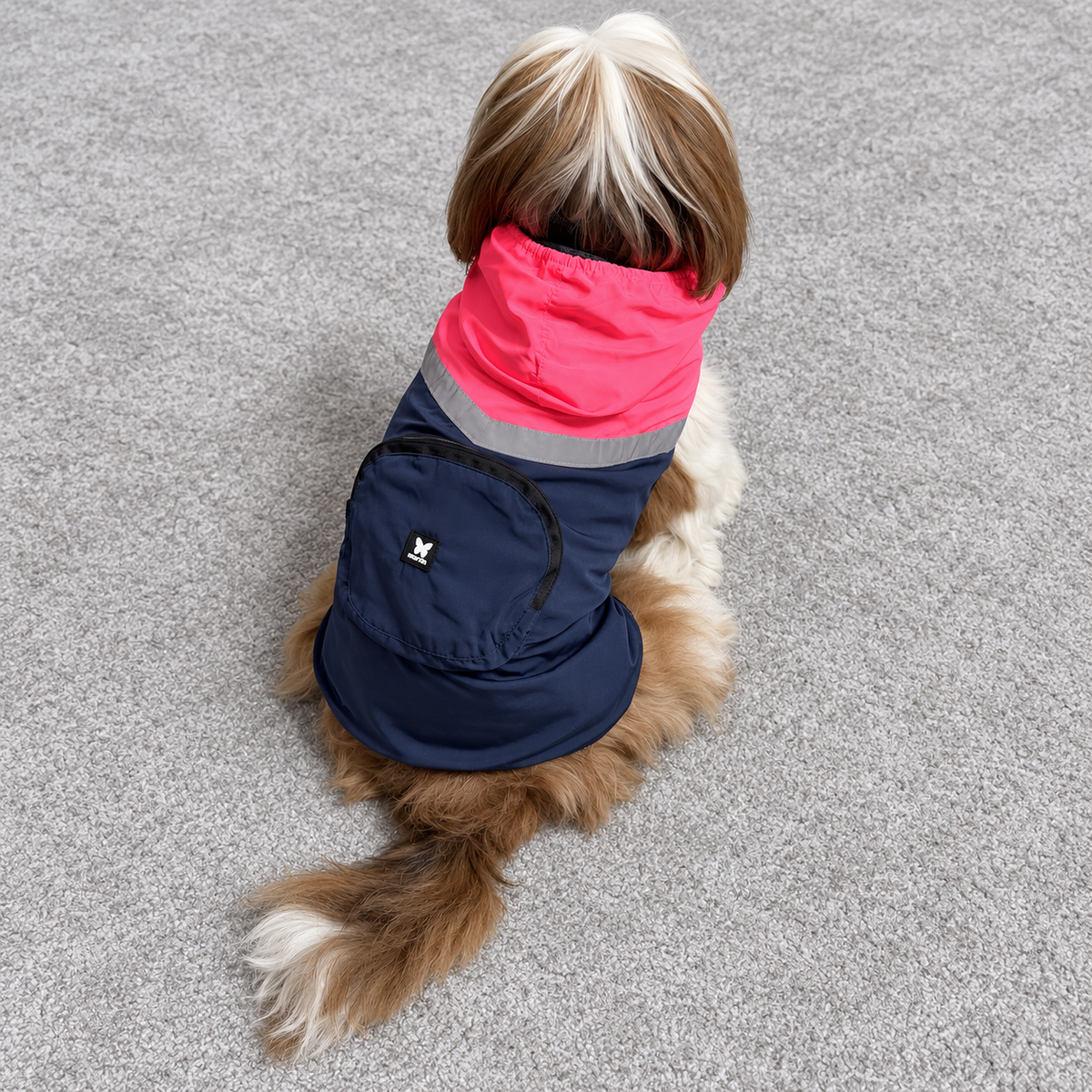 Imperméable Rose & Marine Martin Sellier | Le Dressing du Chien