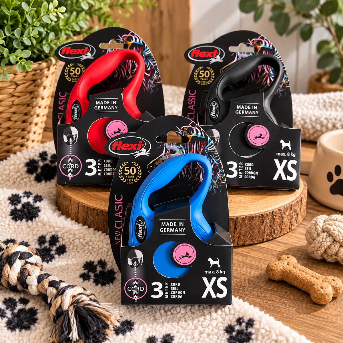 Laisse Classique Flexible - Confort & Rassurante | Le Dressing du Chien