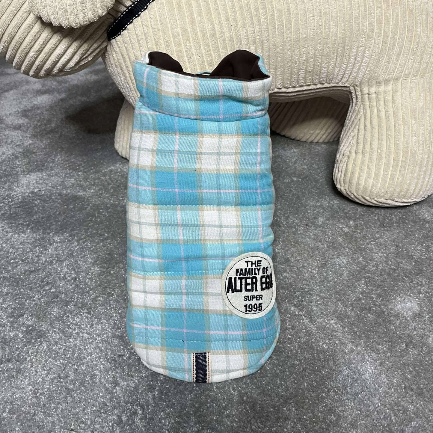 Manteau Réversible Marron - Alter Ego Vichy Martin Sellier | Le Dressing du Chien