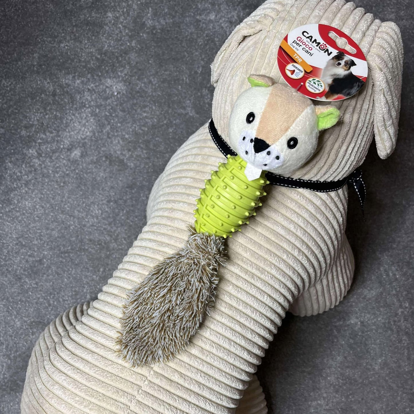 Jouet Peluche Sonore en Caoutchouc - Plaisir & Bien-être | Le Dressing du Chien