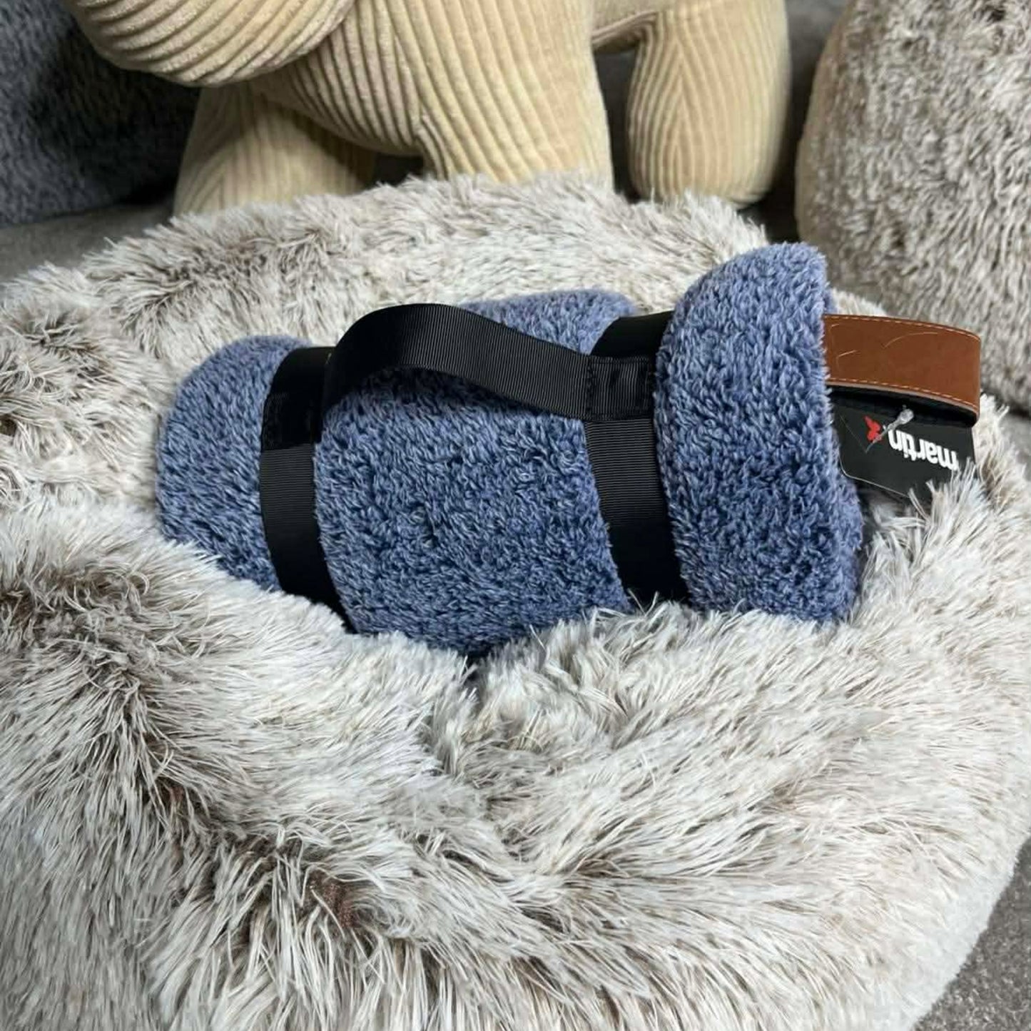 Plaid polaire Doudouzen Martin Sellier - Taille 100 | Confort & Chaleur pour chien | Le Dressing du Chien