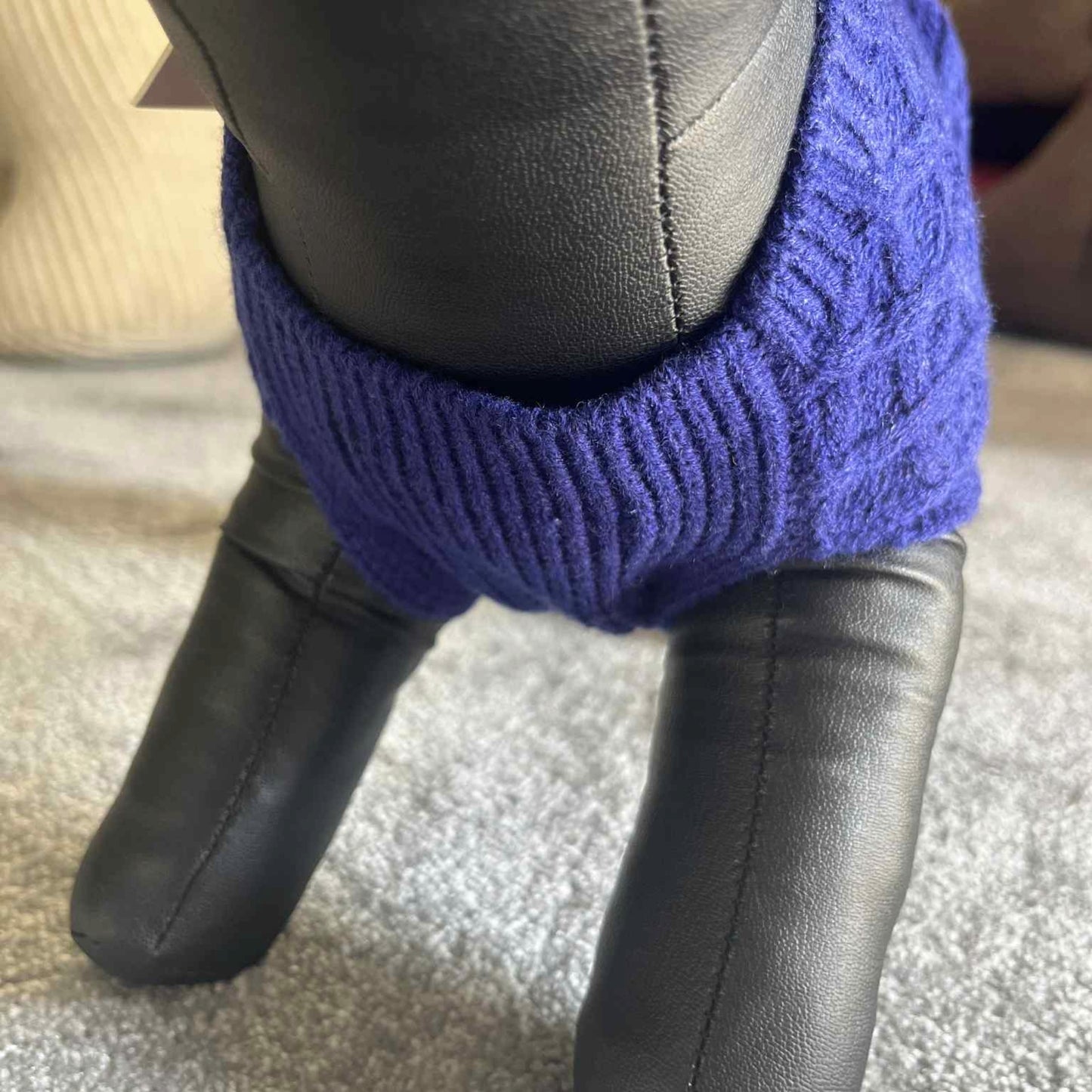 Pull Martin Sellier - Chasseur Alpin - Bleu | Le Dressing du Chien