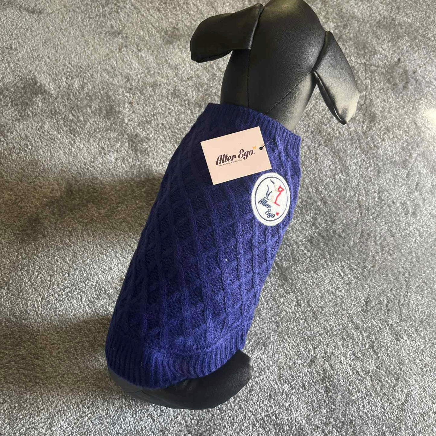 Pull Chasseur Alpin par Martin Sellier - Rouge ou Bleu | Le Dressing du Chien