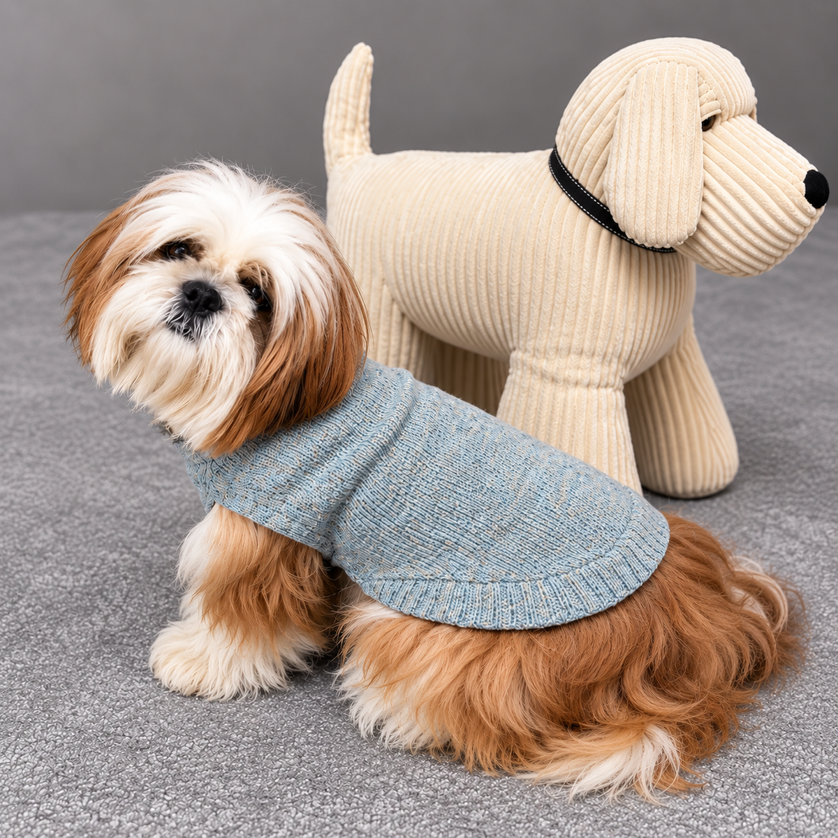 Pull Bobby Bleu Glacé - Le Classique Chic | Le Dressing du Chien
