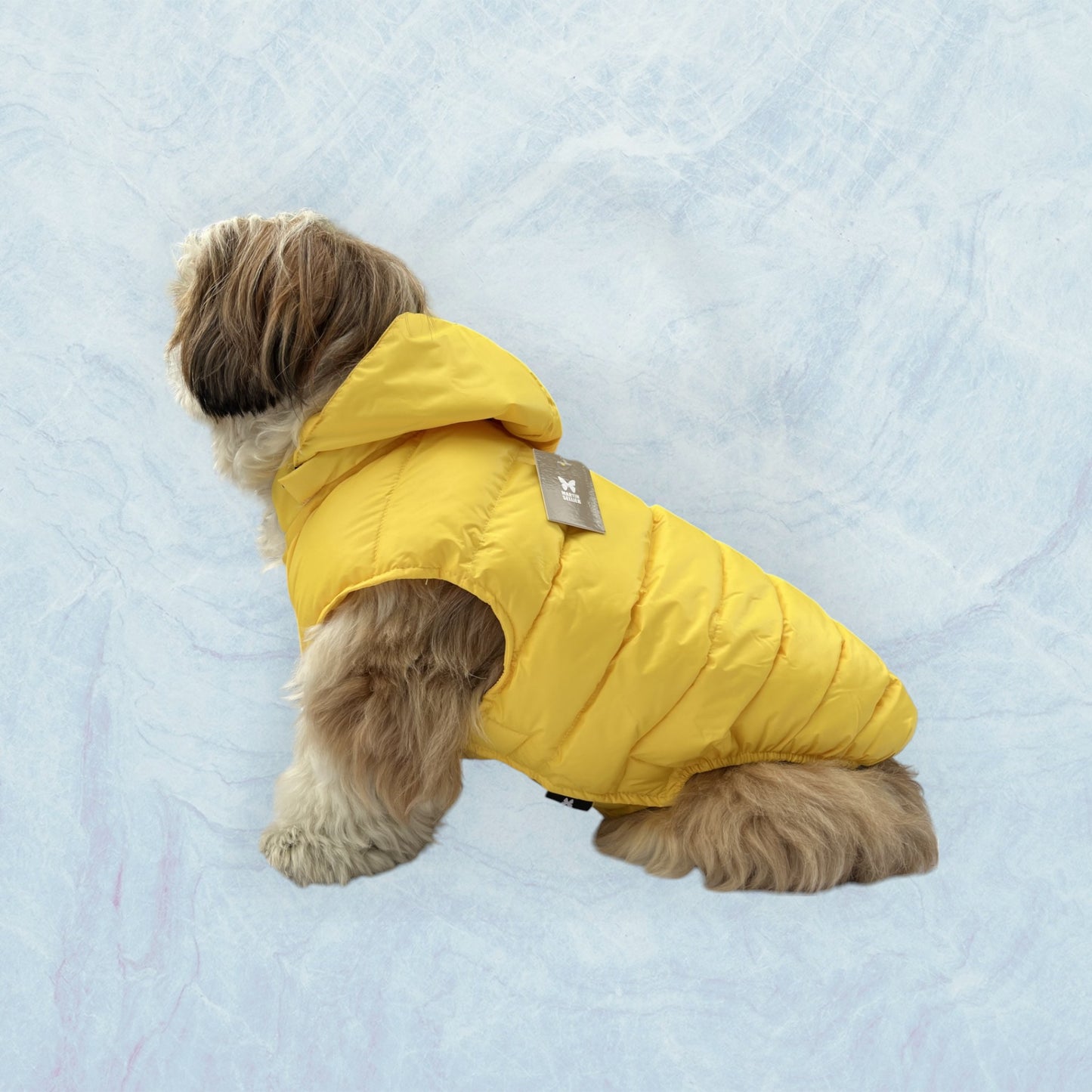 Doudoune Free Spirit -Jaune pour chien et chiot