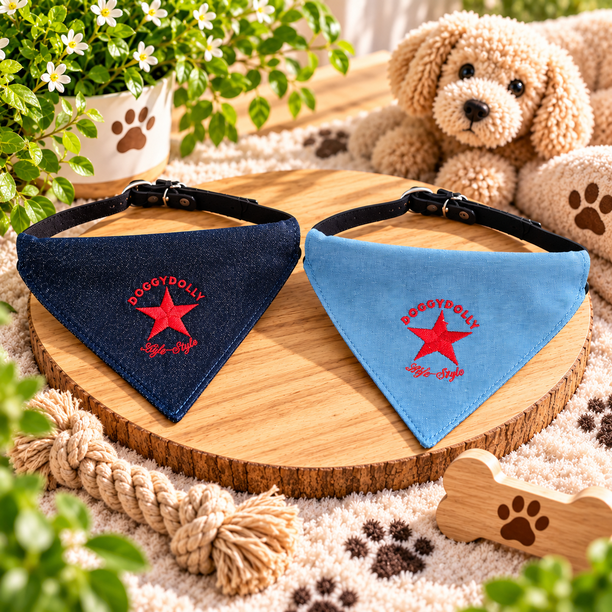 Bandana Fantaisie  pour Chien - Doggydolly | Le Dressing du Chien