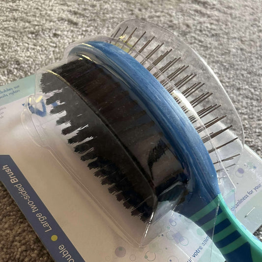Brosse Vivog avec Picots métal Inoxydable & Poils Nylon - Coussin d'air Confort