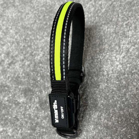 Collier Lumineux Rechargeable USB Martin Sellier | Le Dressing du Chien