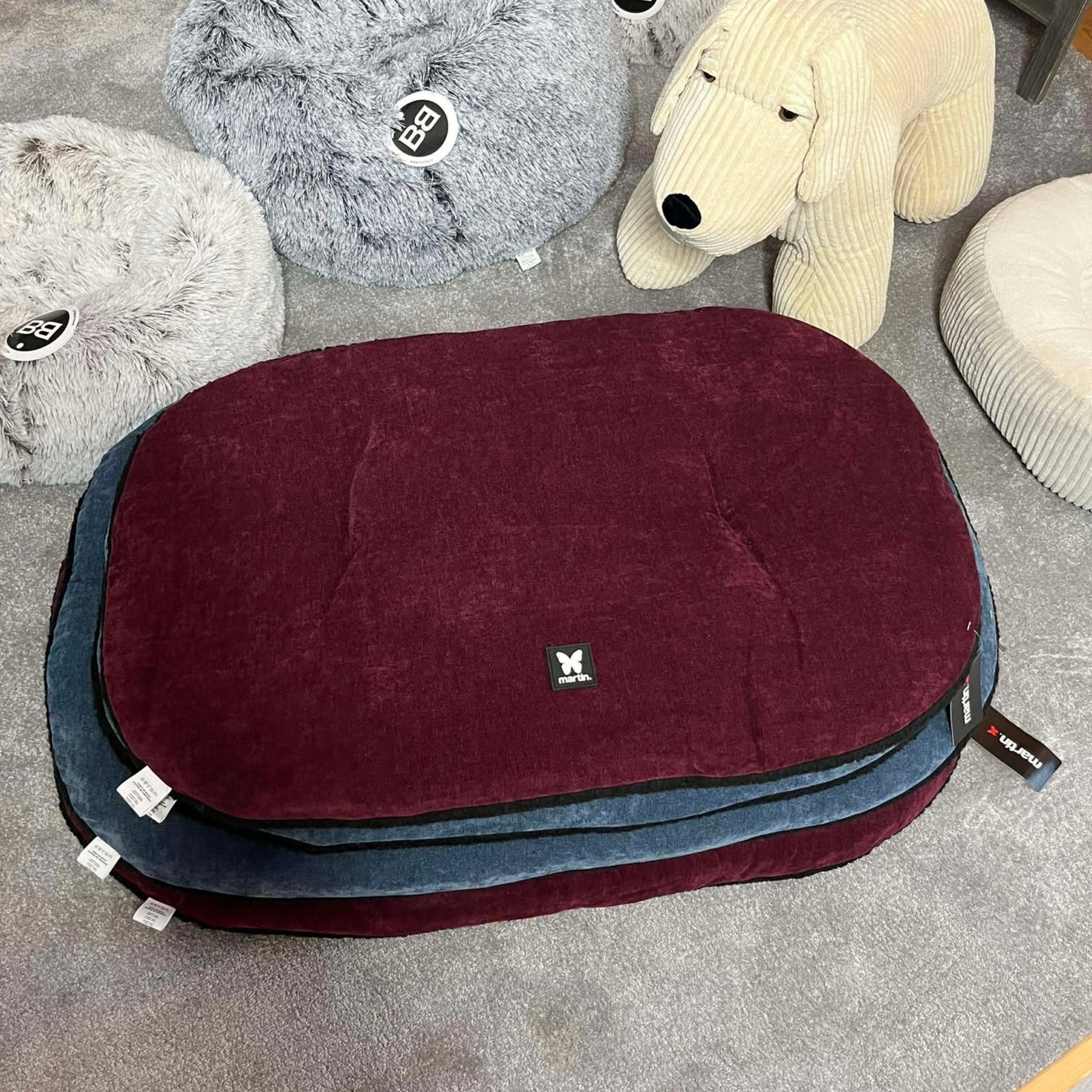 Coussin Ovale Martin Sellier - Confort Premium pour Chien | Le Dressing du Chien