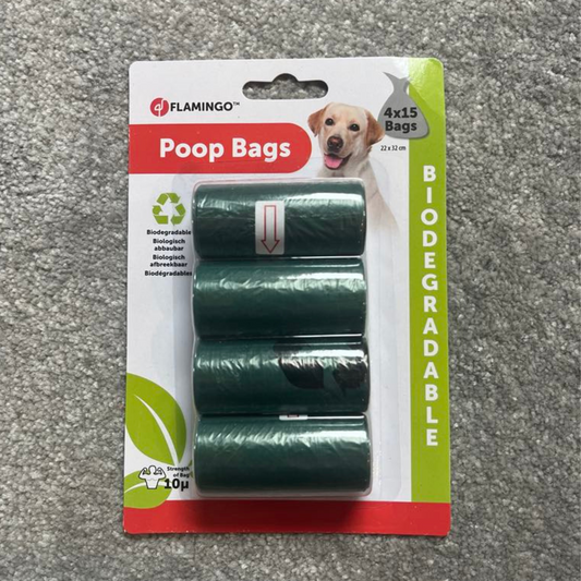 Sachets Ramasse-Crottes Biodégradables - 100% Écolo & Sans Plastique | Le Dressing du Chien