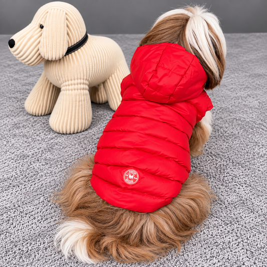 Doudoune Martin Sellier - Rouge | Le Dressing du Chien