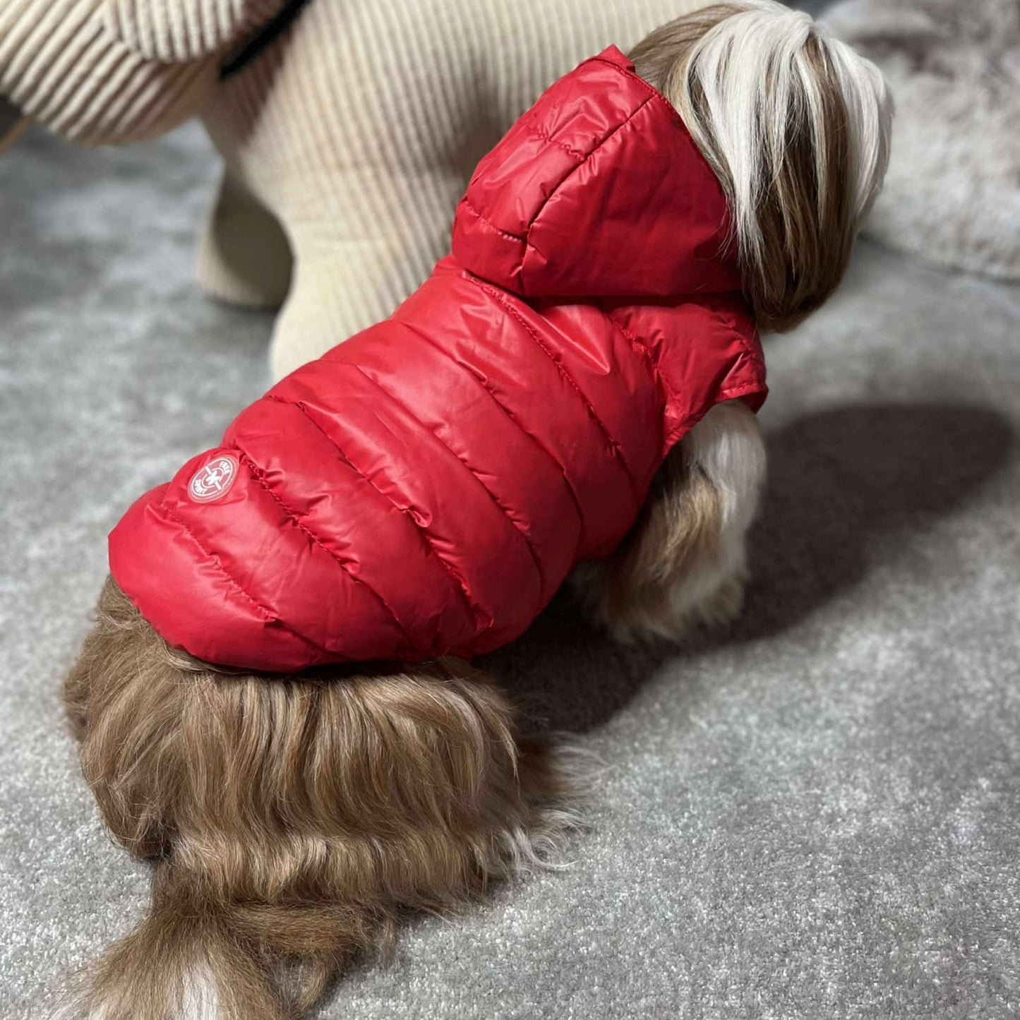 Doudoune Martin Sellier - Rouge | Le Dressing du Chien