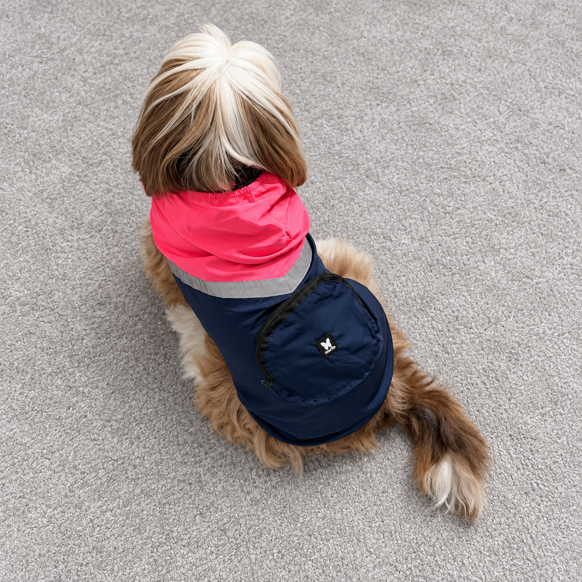 Imperméable Rose & Marine Martin Sellier | Le Dressing du Chien