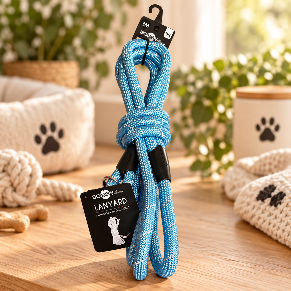 Longe Bobby 3 mètres - L'alliée des promenades en toute liberté | Le Dressing du Chien
