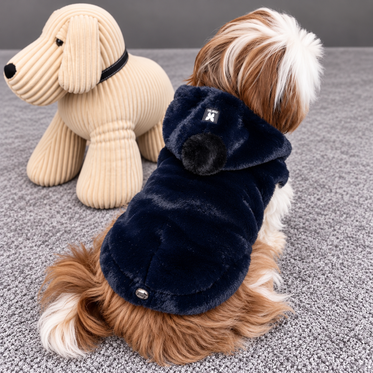 Manteau Palace pour chien en fausse fourrure - Martin Sellier | Le Dressing du Chien