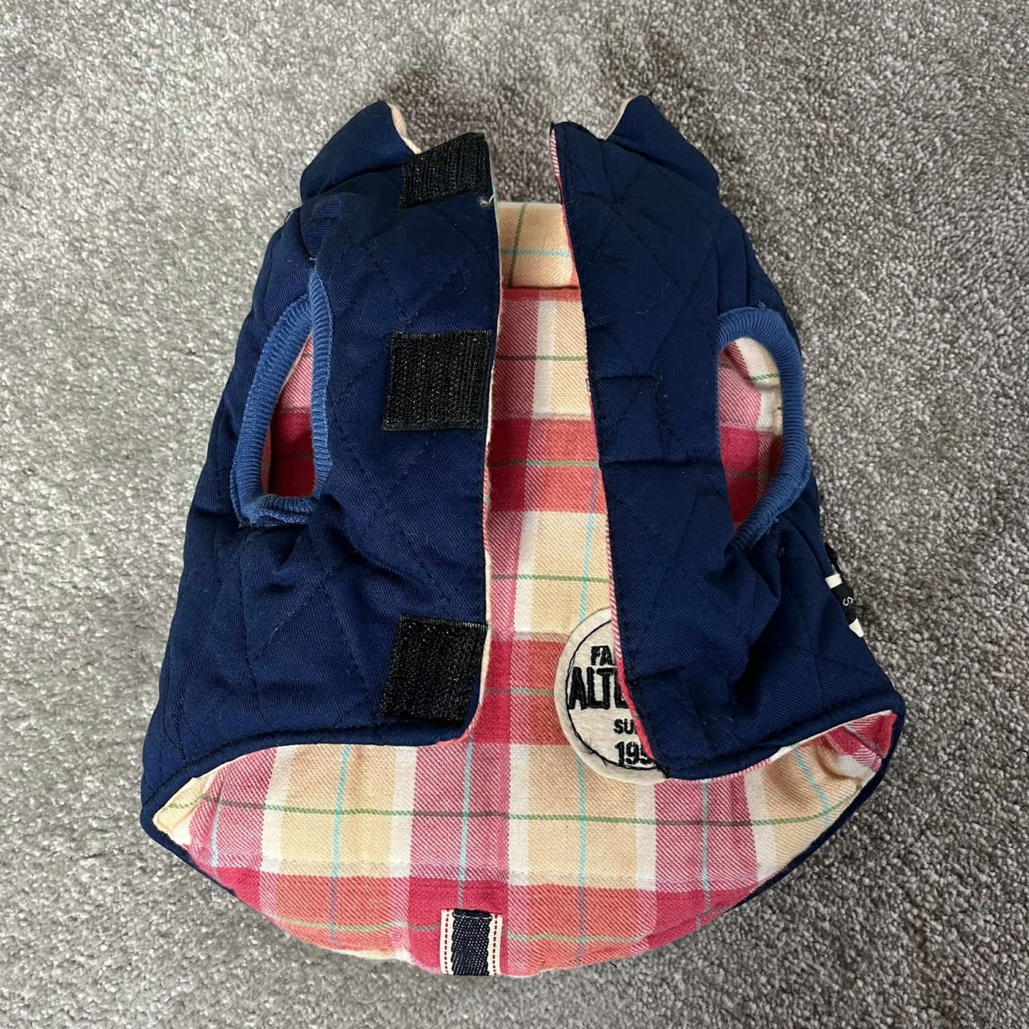 Manteau Réversible Bleu - Alter Ego Vichy Martin Sellier | Le Dressing du Chien