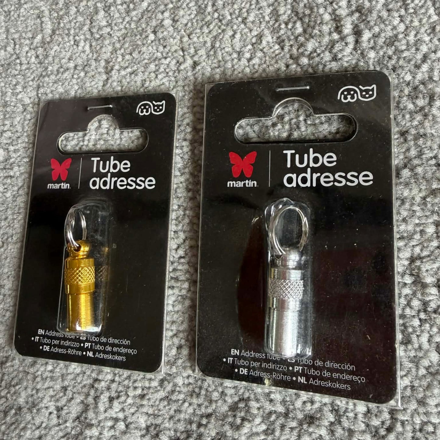 Tube à adresse pour chien - Sécurité & Élégance | Le Dressing du Chien