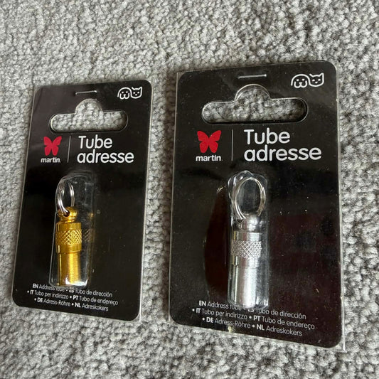 Tube à adresse pour chien - Sécurité & Élégance | Le Dressing du Chien