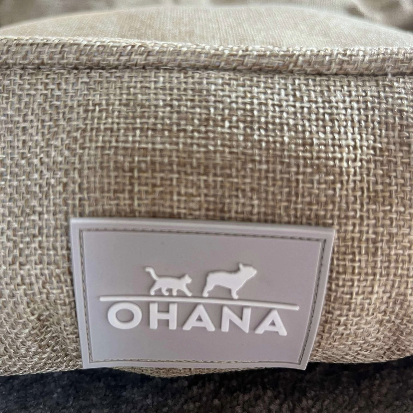 Panier Beige Ohana - Confort & Élégance pour votre Compagnon | Le Dressing du Chien