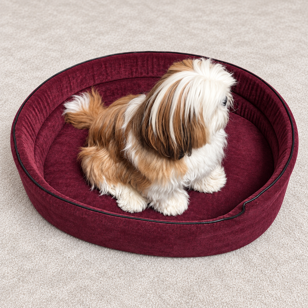 Panier Ovale Martin Sellier - Collection Élégante | Le Dressing du Chien