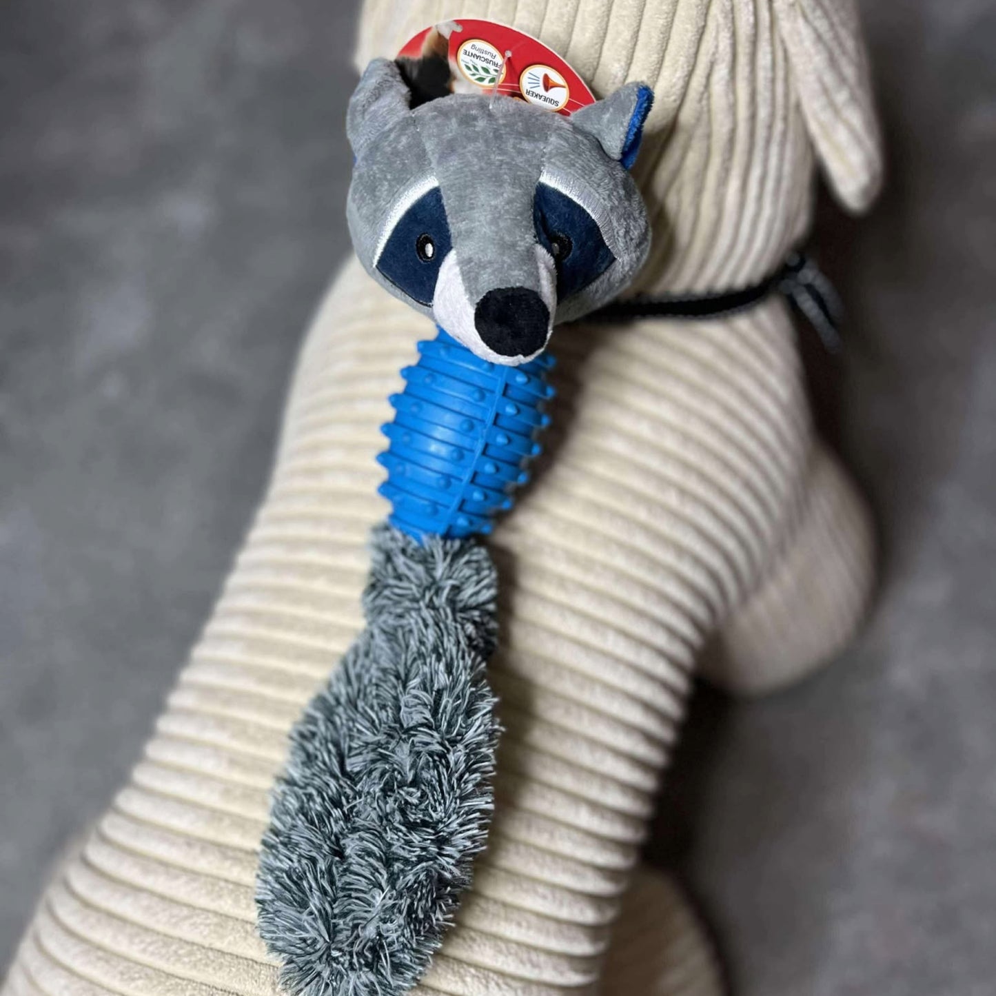 Jouet Peluche Sonore en Caoutchouc - Plaisir & Bien-être | Le Dressing du Chien