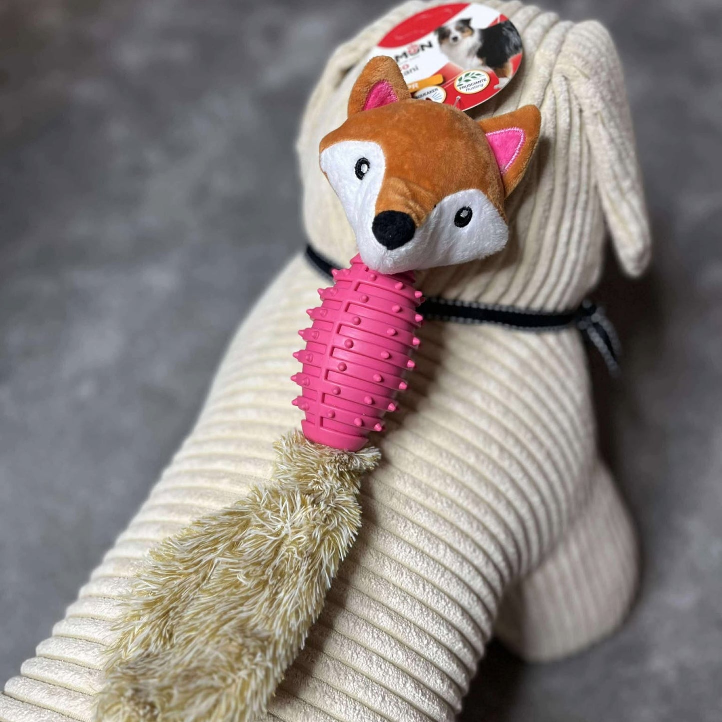 Jouet Peluche Sonore en Caoutchouc - Plaisir & Bien-être | Le Dressing du Chien