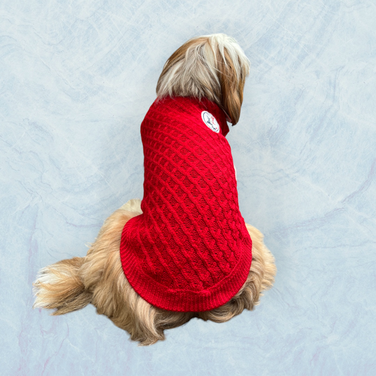 Pull Chasseur Alpin rouge - Alter Ego - MARTIN SELLIER