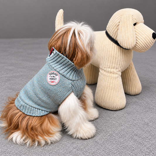 Pull Bobby Bleu Glacé - Le Classique Chic | Le Dressing du Chien