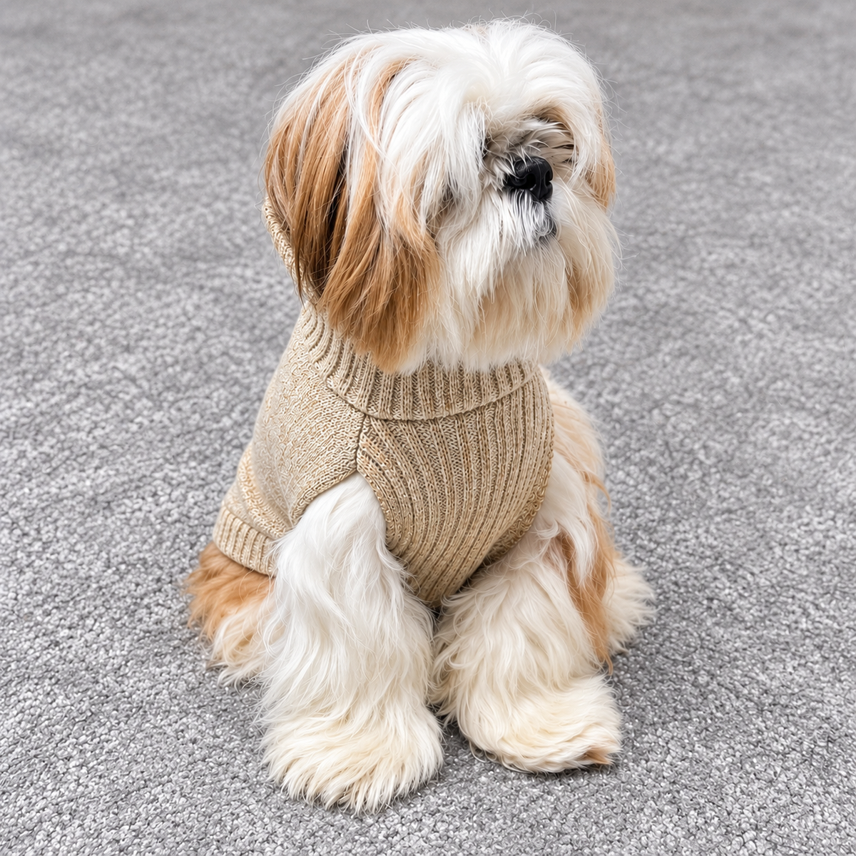 Pull Bobby Beige - Le Classique Chic  | Le Dressing du Chien