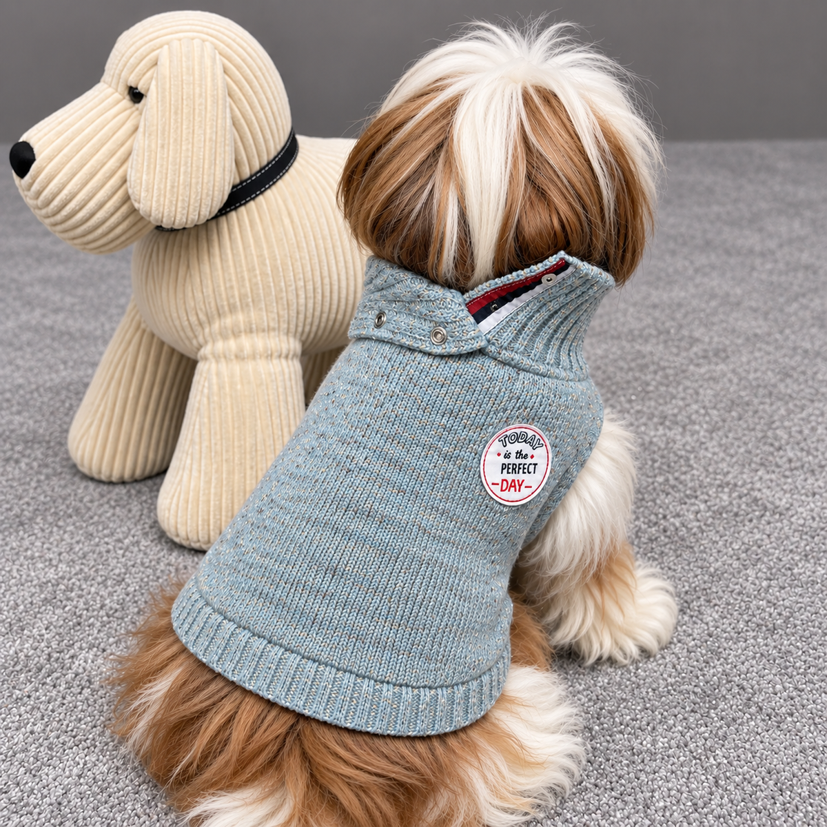 Pull Bobby Bleu Glacé - Le Classique Chic | Le Dressing du Chien