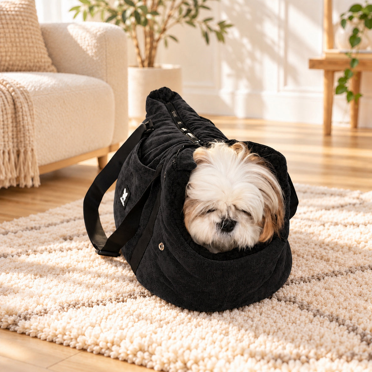 Sac de Transport Martin Sellier - Noir | Le Dressing du Chien