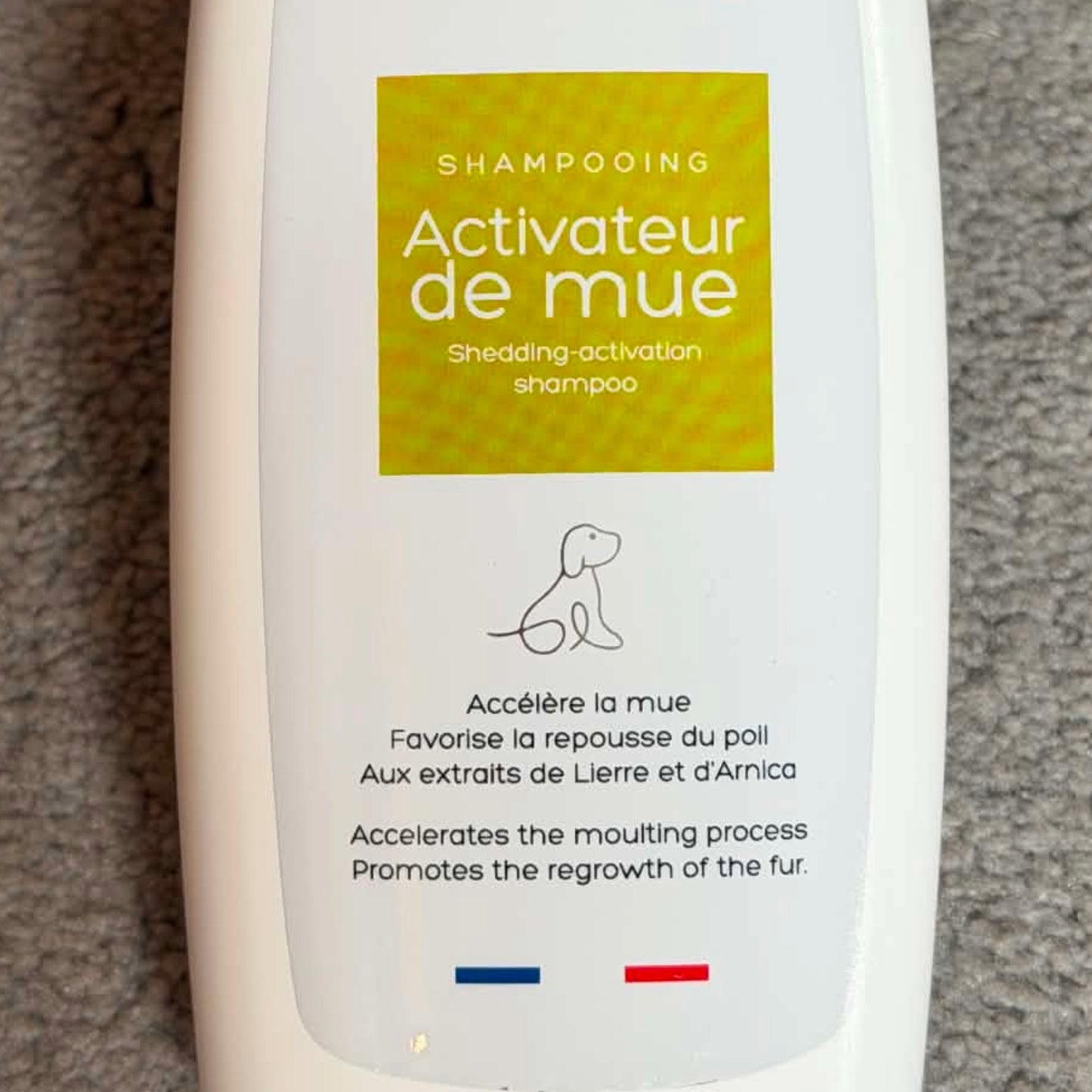 Shampoing Activateur de Mue Vivog - Lierre & Arnica - Accélère la Mue - Made in France | Le Dressing du Chien
