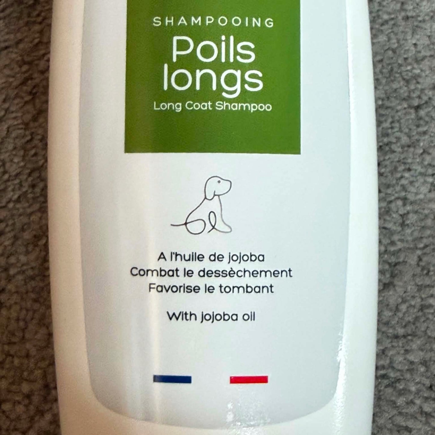 Shampoing Poils Longs Vivog à l'huile de jojoba - Made in France | Le Dressing du Chien
