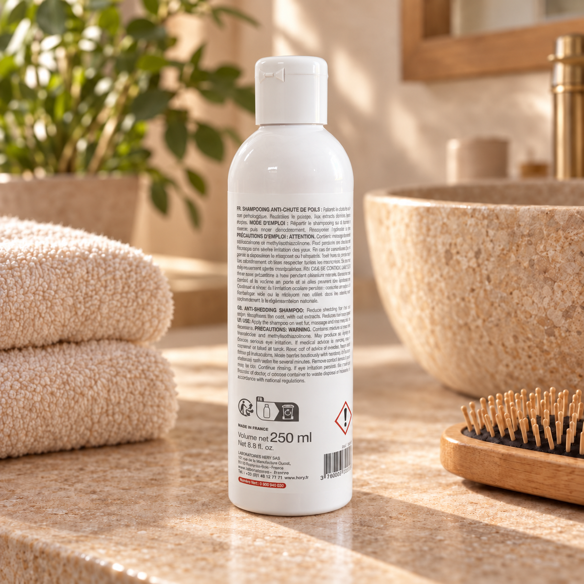 Shampoing Anti-Chute de Poils pour chien - Fortifie le Poil & Réduit la Perte | Le Dressing du Chien