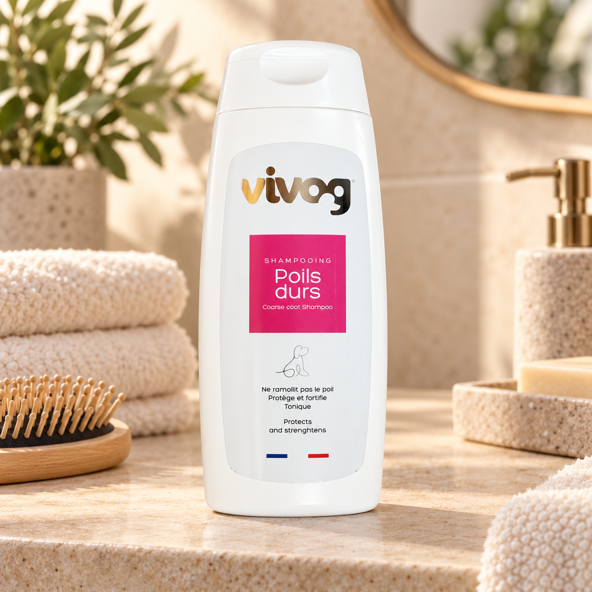 Shampoing Poils Durs Vivog - Made in France | Le Dressing du Chien
