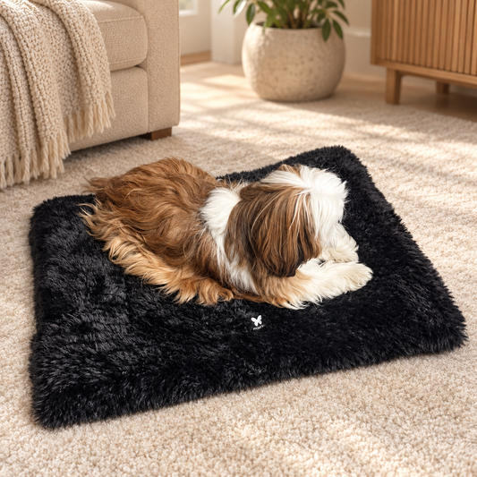 Tapis (5 cm de hauteur) Plat Martin Sellier Noir - Collection Toudoudou | Le Dressing du Chien