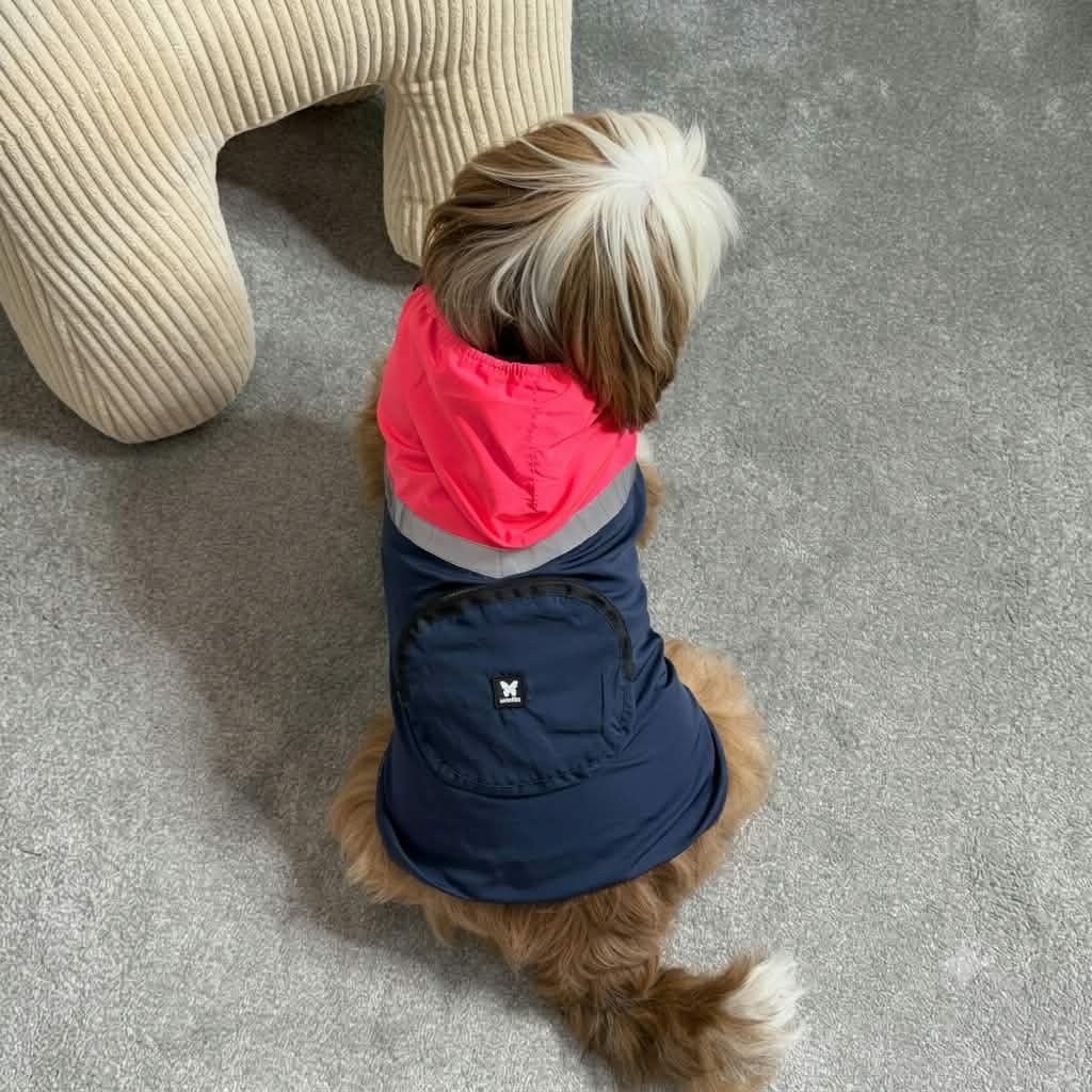 Imperméable Rose & Marine Martin Sellier | Le Dressing du Chien
